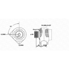 943355108010 MAGNETI MARELLI Генератор