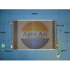 16-9701 AUTO AIR GLOUCESTER Конденсатор, кондиционер