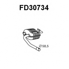 FD30734 VENEPORTE Глушитель выхлопных газов конечный