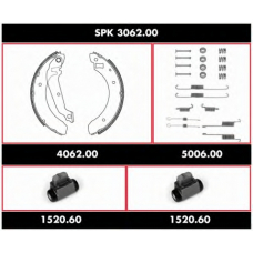 SPK 3062.00 ROADHOUSE Комплект тормозов, барабанный тормозной механизм