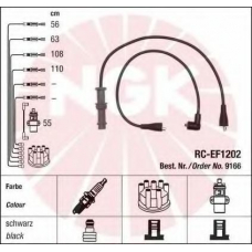 9166 NGK Комплект проводов зажигания