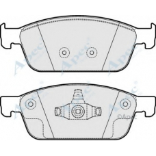 PAD1949 APEC Комплект тормозных колодок, дисковый тормоз