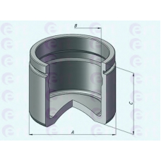 151199-C ERT Поршень, корпус скобы тормоза