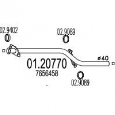 01.20770 MTS Труба выхлопного газа