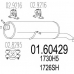 01.60429 MTS Глушитель выхлопных газов конечный