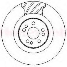 562362B BENDIX Тормозной диск