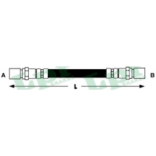6T48236 LPR Тормозной шланг