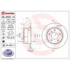 BS 7686 BRECO Тормозной диск