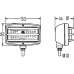 2ZR 004 542-001 HELLA Фара заднего хода