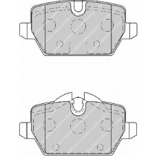FDS1806 FERODO Комплект тормозных колодок, дисковый тормоз