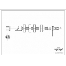19026370 CORTECO Тормозной шланг