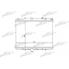 PRS3504 PATRON Радиатор, охлаждение двигателя