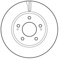 562820BC BENDIX Тормозной диск
