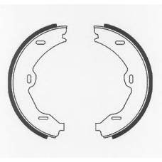 BS1111 QUINTON HAZELL Комплект тормозных колодок, стояночная тормозная с