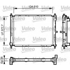 734437 VALEO Радиатор, охлаждение двигателя