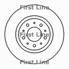 FBD588 FIRST LINE Тормозной диск