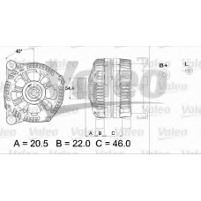 437429 VALEO Генератор