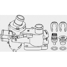 108 184 TOPRAN Корпус термостата