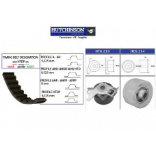 KH 227 HUTCHINSON Комплект ремня грм