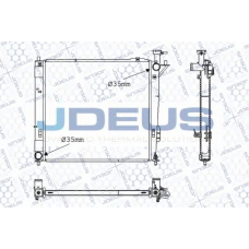 054M48 JDEUS Радиатор, охлаждение двигателя