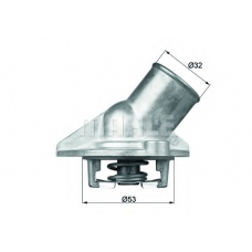 TI 56 87D BEHR Термостат, охлаждающая жидкость