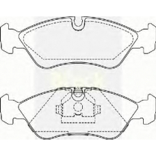 21190 00 701 00 BRECK Комплект тормозных колодок, дисковый тормоз