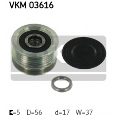 VKM 03616 SKF Механизм свободного хода генератора