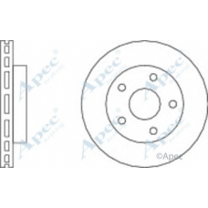DSK816 APEC Тормозной диск