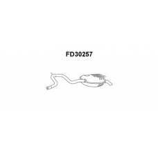 FD30257 VENEPORTE Глушитель выхлопных газов конечный