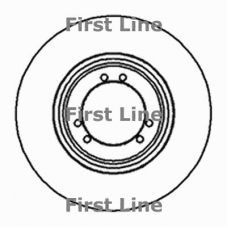 FBD155 FIRST LINE Тормозной диск