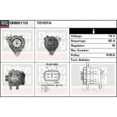 DRB6110 DELCO REMY Генератор