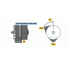 0 120 469 043 BOSCH Генератор