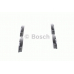 0 986 494 110 BOSCH Комплект тормозных колодок, дисковый тормоз