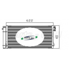 PXNCV-002 Parts mall Конденсатор, кондиционер