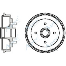 DRM9125 APEC Тормозной барабан