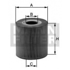 HU 815/2 x MANN-FILTER Масляный фильтр