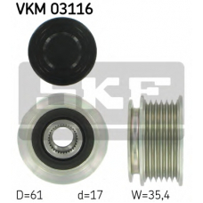 VKM 03116 SKF Механизм свободного хода генератора