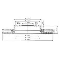 BSF4810 QUINTON HAZELL Тормозной диск