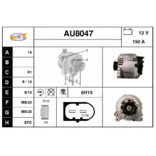 AU8047 SNRA Генератор