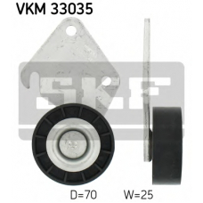 VKM 33035 SKF Паразитный / ведущий ролик, поликлиновой ремень