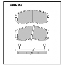 ADB3363 Allied Nippon Тормозные колодки