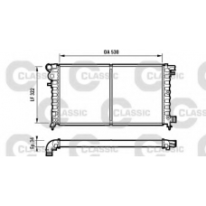 231530 VALEO Радиатор, охлаждение двигателя