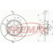 BD-3466 FREMAX Тормозной диск