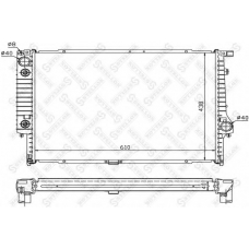 10-25415-SX STELLOX Радиатор, охлаждение двигателя