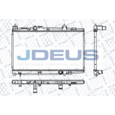 RA0280160 JDEUS Радиатор, охлаждение двигателя