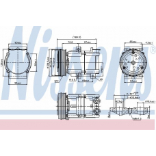 89206 NISSENS Компрессор, кондиционер