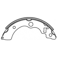 FN-5529 JNBK Колодки тормозные