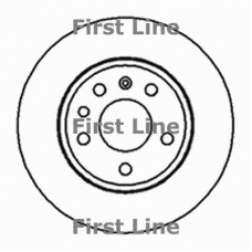FBD599 FIRST LINE Тормозной диск