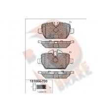 RB1664-700 R BRAKE Комплект тормозных колодок, дисковый тормоз