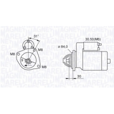 063521093070 MAGNETI MARELLI Стартер